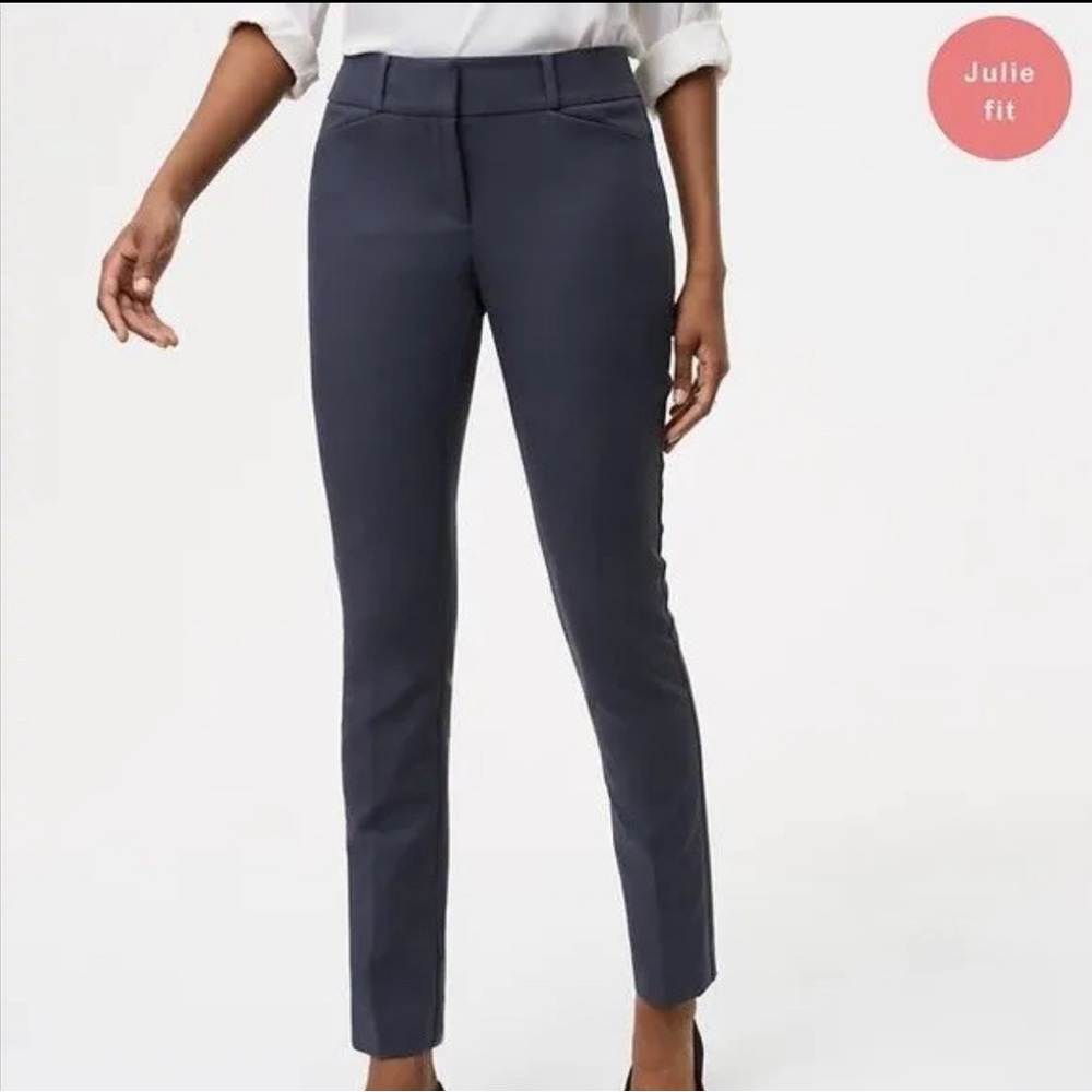 Loft Julie size 12 grey slacks